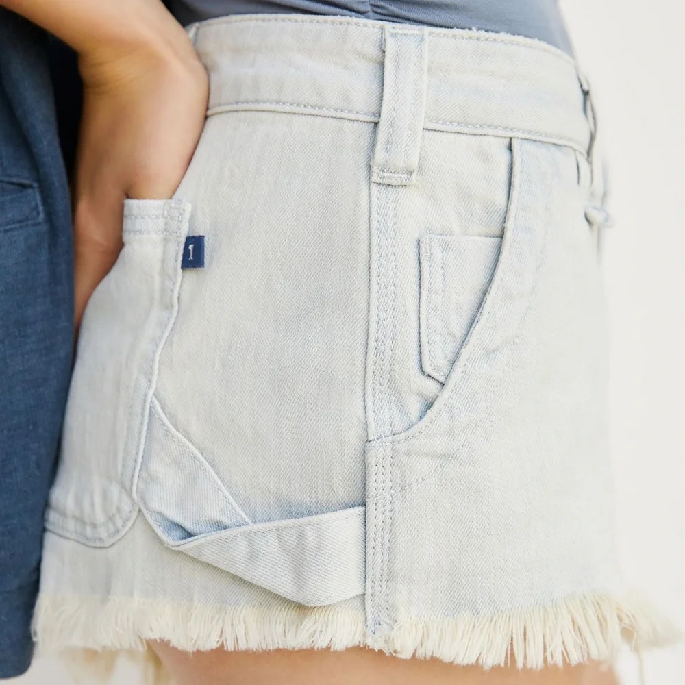 *Anthropologie Pilcro Denim Shortie Shorts